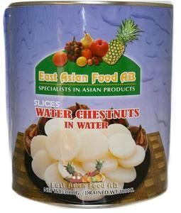 CANNED WATERCHETSNUTS SLICED