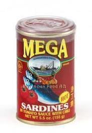 MEGA SARDINES TOMATO W/CHILI