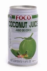 FOCO BR. COCONUT JUICE 350 ML