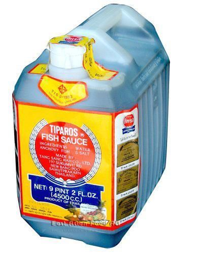 TIPAROS FISH SAUCE 4,5 LITER