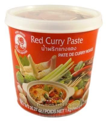 COCK BR.RED CURRY PASTE 1 KG