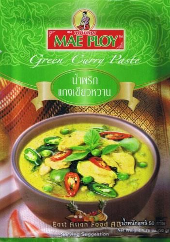 MP BR. GREEN CURRY PASTE 50 GR