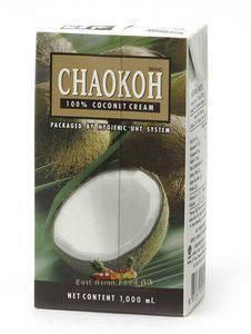 CHAOKOH COCONUT CREAM 1 LITER