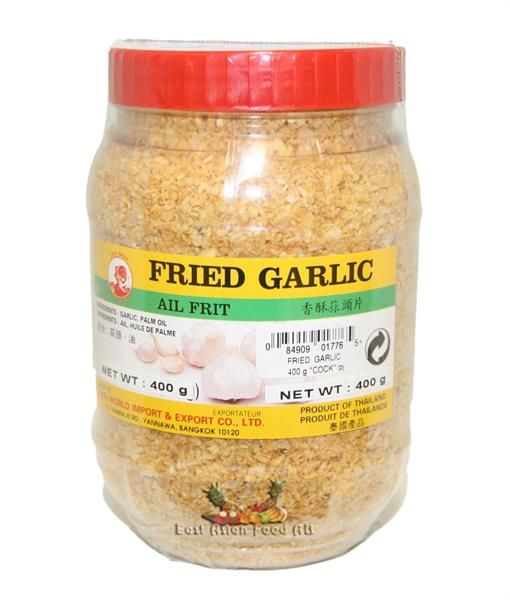 COCK BR. FRIED GARLIC 400 GR