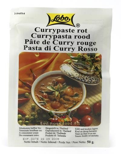 LOBO BR. RED CURRY PASTE 50 GR