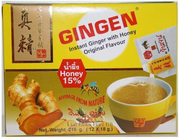 INSTANT GINGER TEA W/HONEY