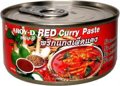 AROY-D RED CURRY PASTE 114 GR