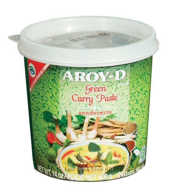 AROY-D GREEN CURRY PASTE 400GR