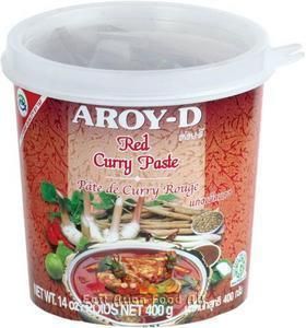 AROY-D RED CURRY PASTE 400 GR