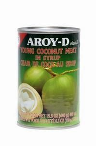 AROY-D YOUNG COCONUT/MEAT 425G