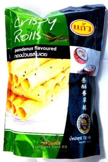 THAI CRISPY ROLLS PANDAN 150GR