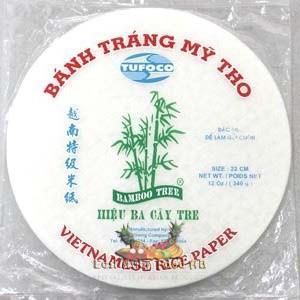 MY THO RICE PAPER 22 CM 340 GR (T-P)