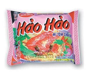 HAO HAO INST. SHRIMP NOODLE 30 BAG