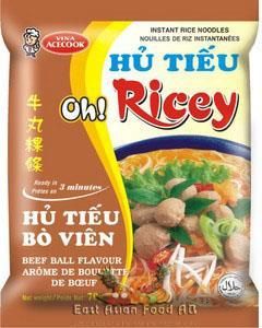 OH! RICEY BEEF BALL NOODLE