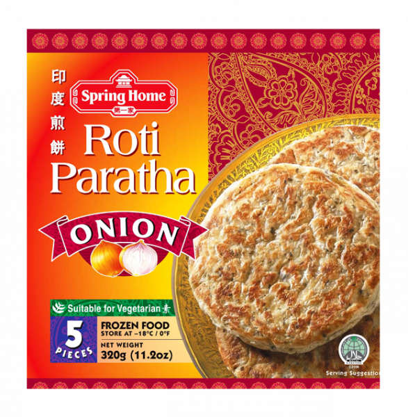 SPRINGROLL ROTI PARATHA ONION (5 PCS/BAG)