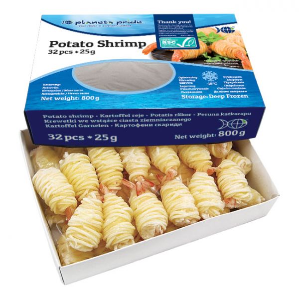 FROZEN SHRIMP POTATO 25 GR