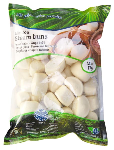 FROZEN MANTOU MINI STEAM BUNS 17 GR/PCS