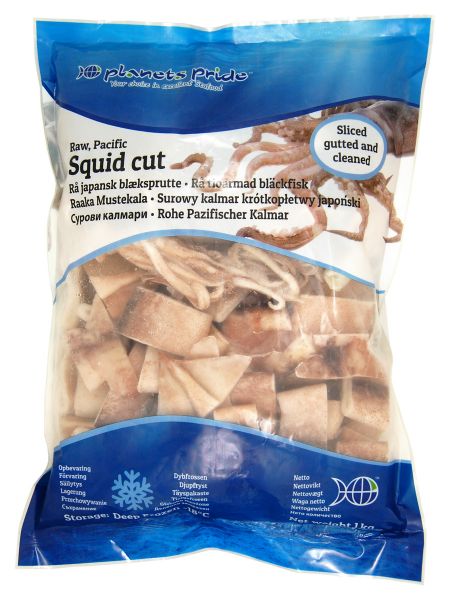 FROZEN SQUID CUT/SLICE NATURAL (80%)