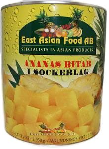 CANNED PINEAPPLE DICED 2,95 KG