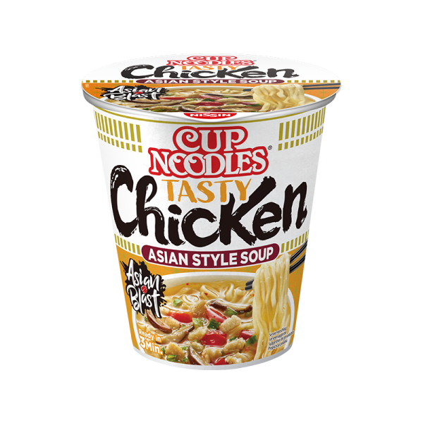 INSTANT NOODLES TASTY CHICKEN FLAVOR (CUP)