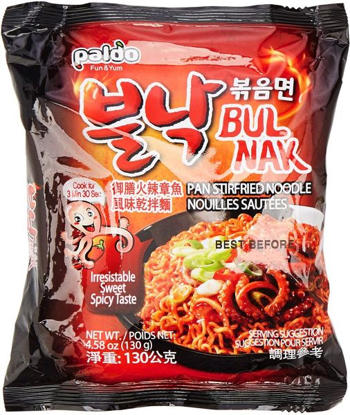 PALDO BULNAK SPICY NOODLE (4*4*130 G)