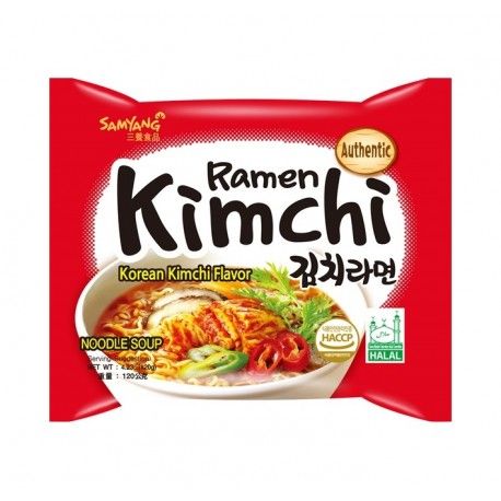 INSTANT NOODLES RAMEN KIMCHI HOT (81512)