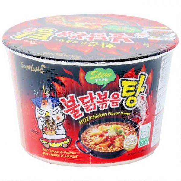 INSTANT NOODLES RAMEN STEW HOT CHICKEN BOWL