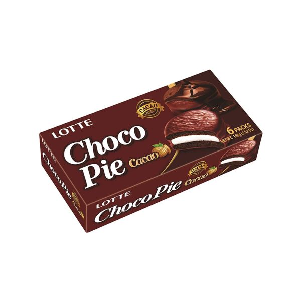 LOTTE CHOCOPIE CACAO 16 PACK*(6PIECE*28 G)