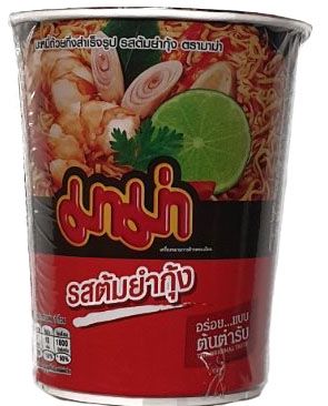 INSTANT NOODLE CUP SHRIMP FLAVOR