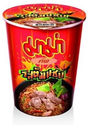 INSTANT NOODLE CUP TOM SAAB  FLAVOR