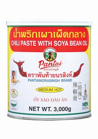 NAMPRIKPAO CHILI PASTE W/SOYA BEAN OIL