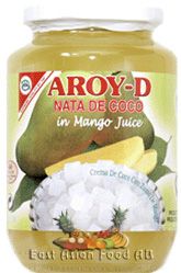 COCONUT GELE WITH MANGO