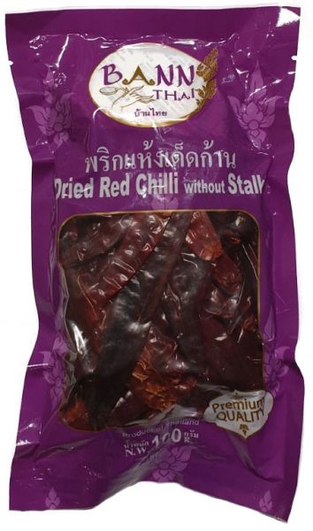 DRIED RED CHILLI W/O STALK (LARGE)