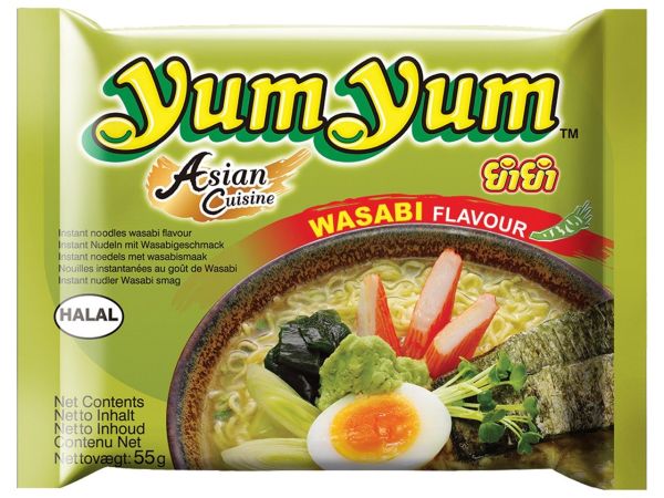 INSTANT WASABI NOODLE (30 BAG*6 BOX)