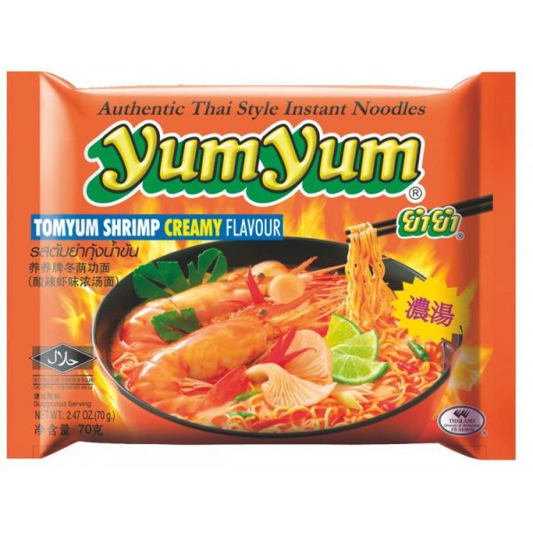 INSTANT TOM YUM CREAMY NOODLE AUTHENTIC (30 BAG*6 BOX)