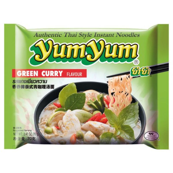 INSTANT GREEN CURRY NOODLE (30 BAG*6 BOX)