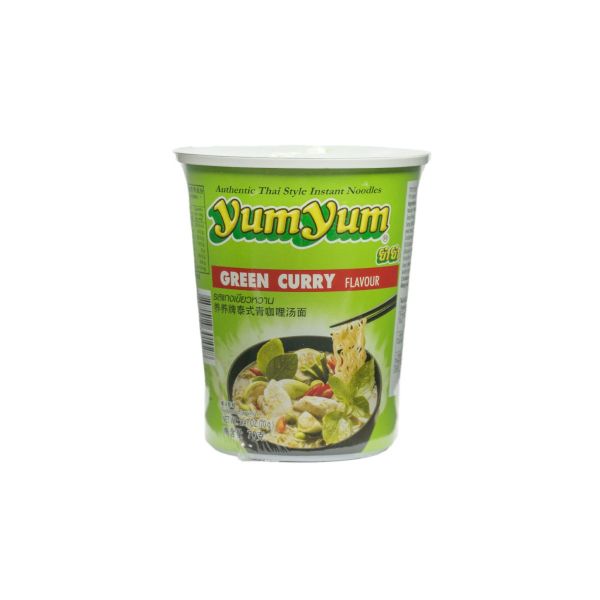 INSTANT GREEN CURRY NOODLE CUP (12 CUP)