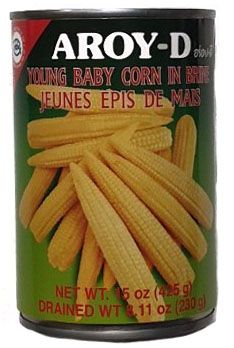 CANNED YOUNG BABY CORN WHOLE